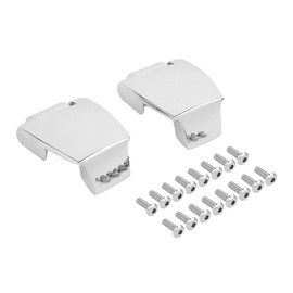 BURANIFUSION Chrome Trunk Lock Hinges For Harley Davidson Tour Pak Chrome (2 x Tour Trunk Hinges) CTLHFFHTPEG1C WEF1112