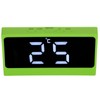 LED Digital Alarm Clock Silent Smart Temperature Date Luminous LargeScreen