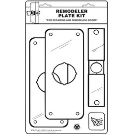 Don-Jo RPK-109-605 Mortise Remodeler Kit #109-605 - Gold/Brass