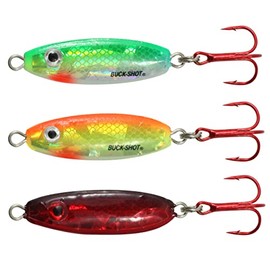 Northland Tackle BRS2K-3-99 Buck-Shot Rattle Spoon Assorted
