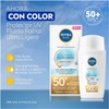 Protector Solar Facial NIVEA SUN Fluido Diario Tono Claro +