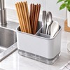 Kitchen Utensil Holder for Countertop – Drainage Tray Design for