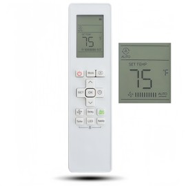 RG10L1(C2HS)/BGEF Replacement AC Remote Control Compatible for MIDEA/Carrier Air Conditioner RG10L1(C2HS)/BGEF RG10A(B2S)/BGEFU1 RG10A5(B1)/BGCEFU1 RG10B(B1)/BGEFU1 RG10A4(B1)