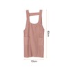 sourcing map Cotton Chef Aprons 80x60cm Cross Back Kitchen Cooking