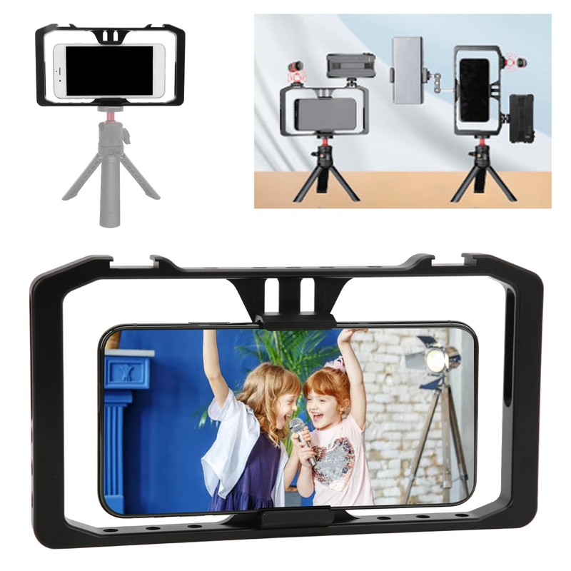 Manbily Phone Cage Grip Rig PD‑02 PRO 2 Metal Handheld