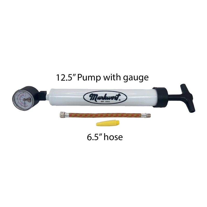 Markwort Multi-Purpose 11.5 inch Inflating Pump with Gauge