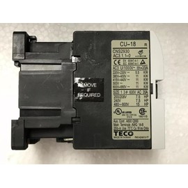 CU-18 CU18 TECO 220VAC contactor (1PC)