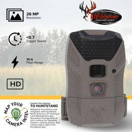 Wildgame Innovations Wraith 2.0 Trail Camera Bundle with 32GB Ultra SDHC UHS-I Memory Card and 4-in-1 USB Card Reader (3 Items)