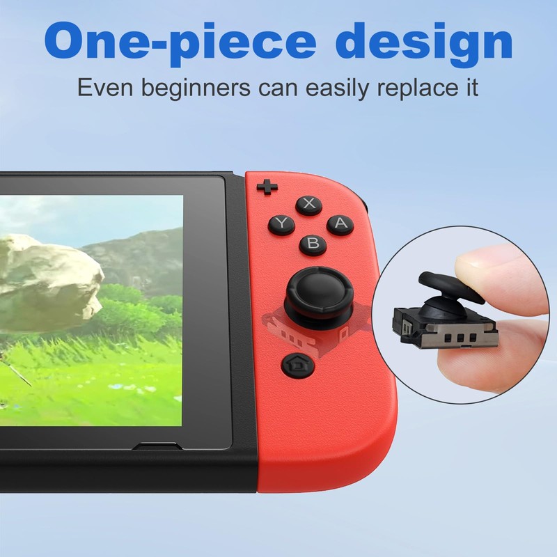 Switch Analog 3D Joystick Replacement & Repair Tool Kit for