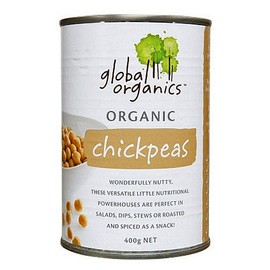 Global Organics Chick Peas Organic 400g