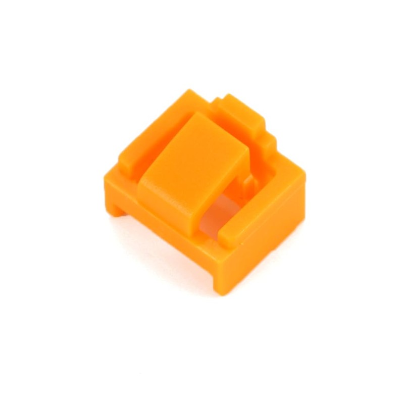 Snblzhef 500Pcs Orange RJ45 Port Ethernet LAN Hub Anti Dust