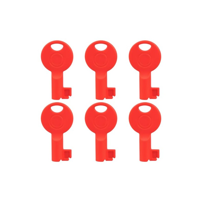 Fire Alarm Test Panel Key 6 Pack, Mellbree Replacement Key