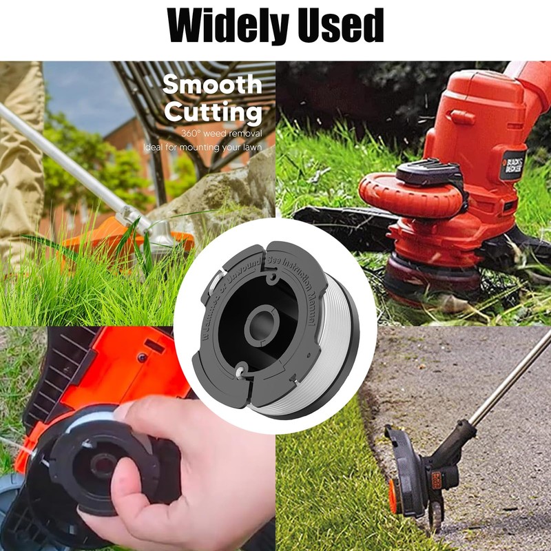 3 PCS Black And Decker Strimmer Spool, Strimmer Spool for