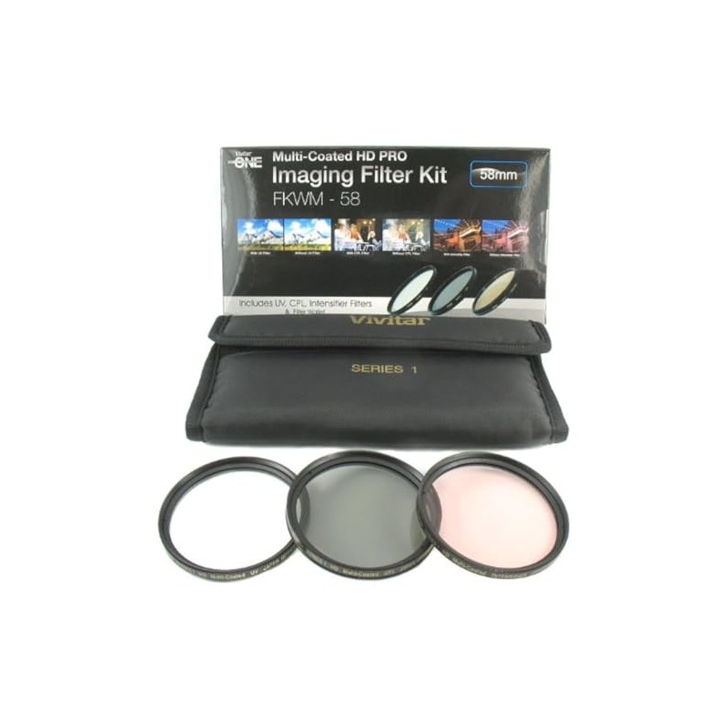 Vivitar Series 1 Multi-Coated HD PRO Imaging Filter Set (58mm