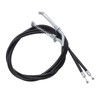2pcs ATV Front Brake Cable High Strength Steel Rugged Structure