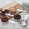4 Pcs 1/3 Cup Measuring Cup, 1/3Cup Scoop Stainless Steel