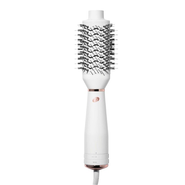 T3 AireBrush One-Step Smoothing and Volumizing Hair Dryer Brush, Blow Dryer Brush for Fast Drying and Styling with Multiple Heat and Speed Settings, Ceramic Oval Brush and Cool Shot