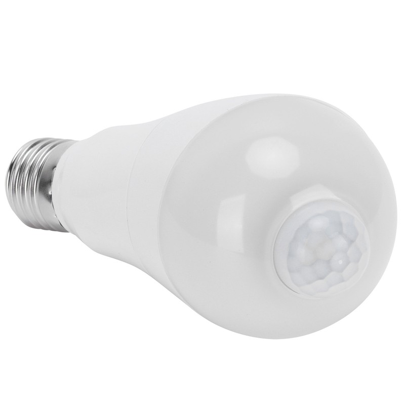 E27 Human Sensor Light Bulb 7W LED Induction Lamp for