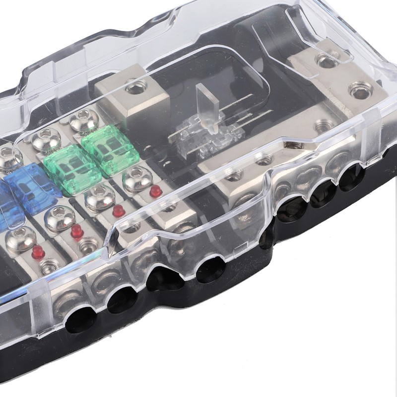 Fuse Box Car Audio Stereo MultiFunctional 4 Way Distribution Holder