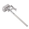 Food Thermometer Regulable Clip Large Display Screen Detachable Stainless Steel
