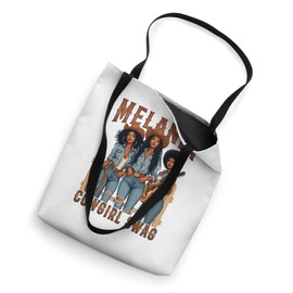 Melanin Cowgirls Black History Month African Melanin Pride Tote Bag
