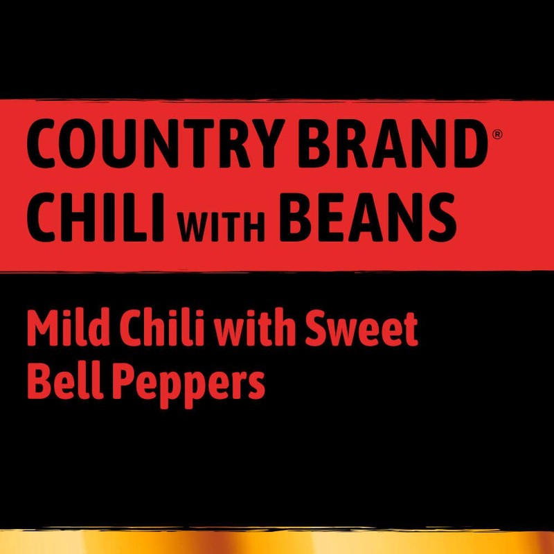 Stagg Country Brand Chili with Beans, 15 Ounce (Pack of