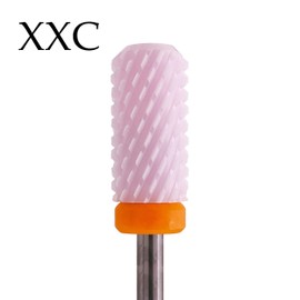 MIRACLE 3/32" Ceramic Nail Drill Bits Large Barrel with Chamfer Shape Head for Electric Drill Machines ｜ (2X Coarse)