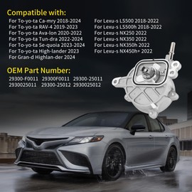 Dokili Upgraded Brake Vacuum Pump Compatible with Toyota Avalon Camry RAV4 Tundra 2018-2022 Lexus ES250 ES350 2020-2022 2.5L L4 29300-F0011 29300-25012