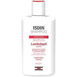 ISDIN Lambdapil, Shampoo Anticaída, Ayuda a Reducir la Caída del Cabello y Estimula el Crecimiento Capilar, 200ml