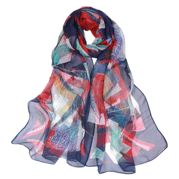 FAIRYGATE Chiffon Schal Chiffon Stola Seiden Tuch Damen Eleganter Sommer