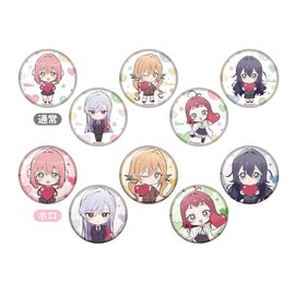 100 Girlfriends Who Love You Mugyumi Trading Can Badge [BOX]