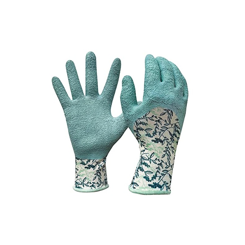 Digz Long Cuff Stretch Knit Garden Gloves with Full Finger
