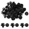 100 Pcs Hole Retainer Clips Plastic Drive Rivets Flaps Bumper