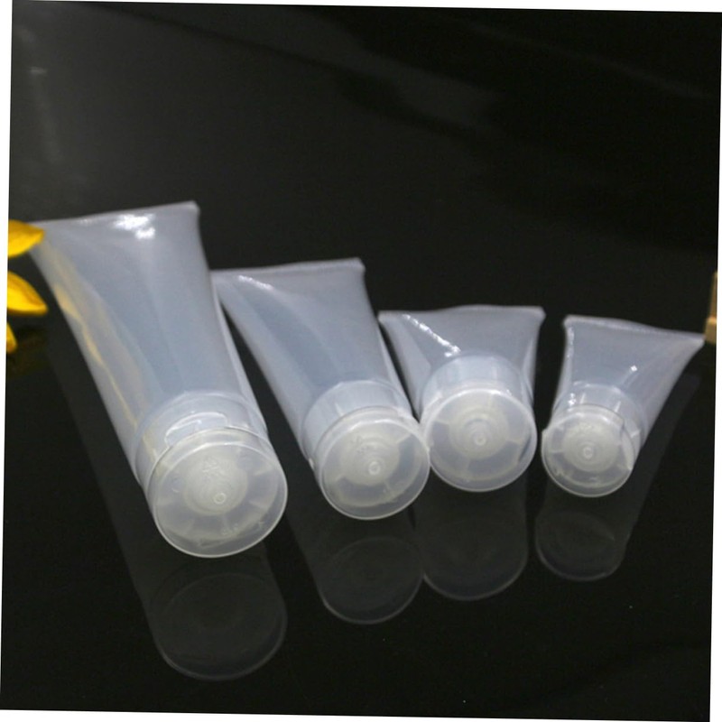 Ipetboom 4pcs Empty Lotion Travel Bottle Screw Top Pump for