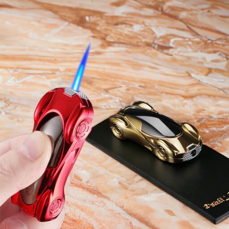 Creative Windproof Lighter, Red Sports Car Lighter, Cool Lighter, Butane