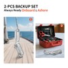ProSSS 2PCS Marine Grade 316 Stainless Steel Deck Fill Key