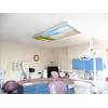 Fluorescent Light Cover for Classroom Ceiling Lights - Premium Backlit