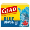 Glad Glad Blue Recycling Bags - Large 90 Litres -