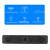 Computer Speaker Bluetooth Desktop Soundbar HiFi Stereo Sound Volume Adjustable