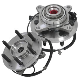 BRTEC 515142 2 Pack Front Wheel Hub and Bearing Assembly for Ford 2011-2014 Expedition/F-150, for Lincoln Navigator 2011-2014 4WD/AWD Pair 6 Lugs W/ABS