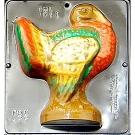 Candy Molds N More Turkey facing "Right" Chocolate Candy Mold Thanksgiving 1011