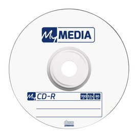 MyMedia CD-R - 700MB with 52x Burning Speed, wrap of 10 pieces