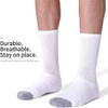Men’s Dress Socks 6 Pairs Mens Cotton Calf Business Formal