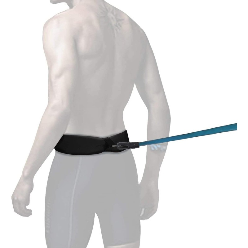 YUJHON Swim Resistance Belt, Swim Tether Stationary Swimming, Bungee Training