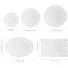 WADY 250Pcs Disposable Lace Paper Doilies for Food White Decorative
