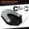 GALICTRIX Motorcycle Kickstand Pad Compatible with Aprilia RS660 RS457 Tuono