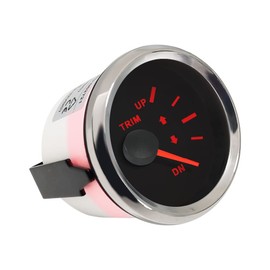 ELING Trim Gauge Meter 0-190ohm UP-DN 2"(52mm) 9-32V with Backlight for Boats Vessels