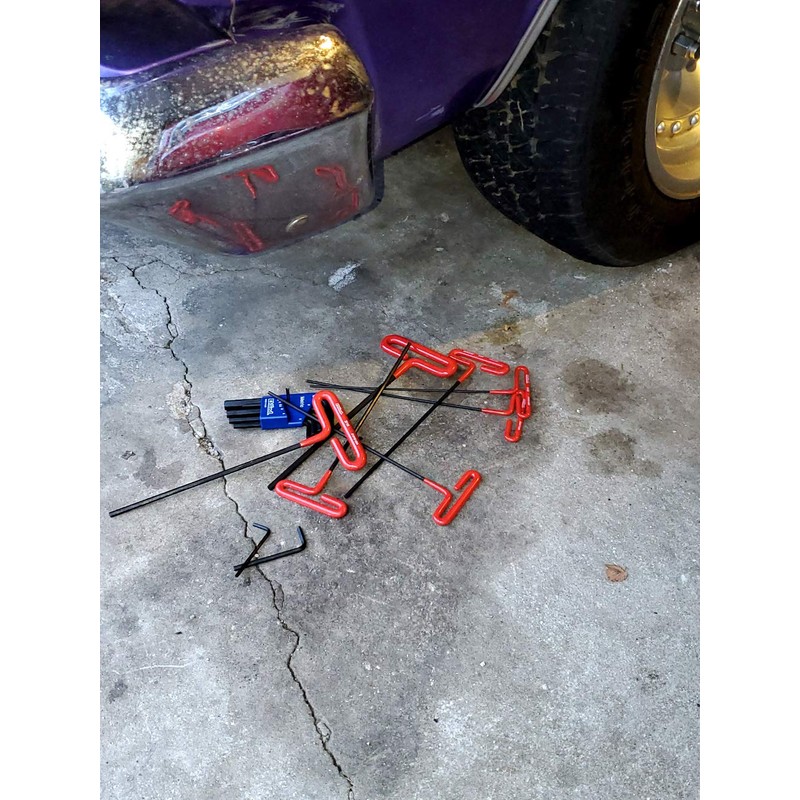 EKLIND 51616 1/4 Inch Cushion Grip Hex T-Handle T-Key allen