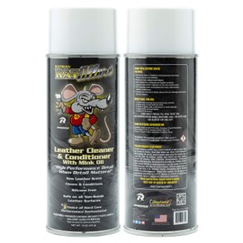 RATMAN Speed Allure Leather Cleaner and Conditioner, Cleans and Renews Interior Leather, 15 Oz Can, 2 Pack