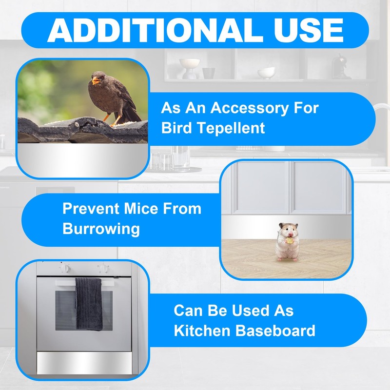 Tottist Aluminum Roof Flashing Roll - Sealing Windows, Doors, Siding